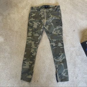 Pacsun Camouflage skinny cargo